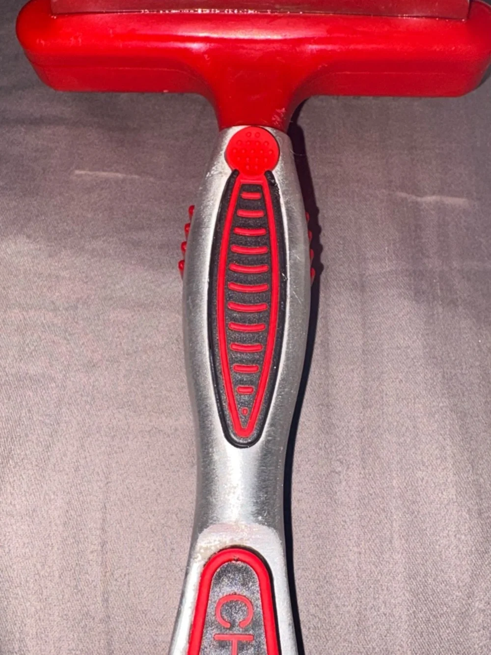 Chi double sided shedding rake and blade